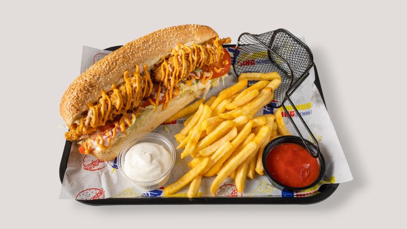 Hangry Joe's duo combo sharing meal